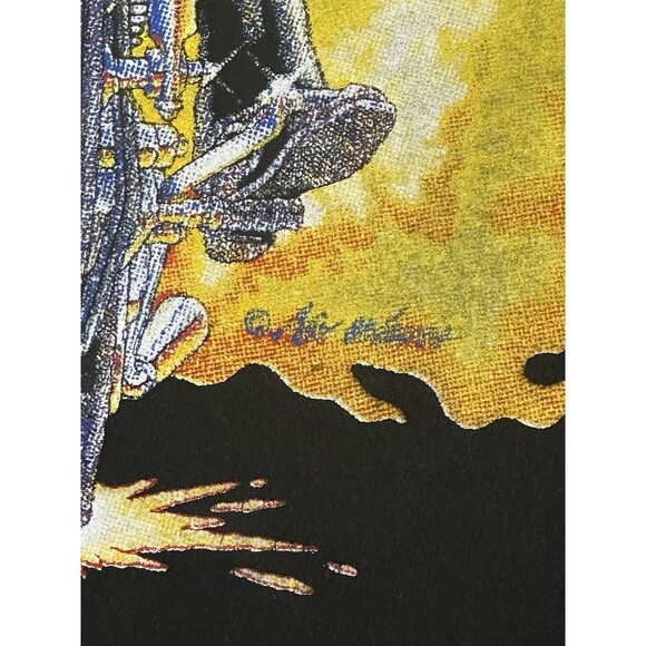 Vintage 90’s Flirting With Disaster Easyriders Style Biker T Shirt - Picture 4 of 5